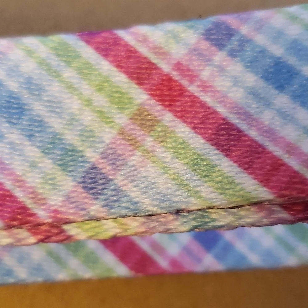 Native Pup Plaid Dog Collar | Red Lumberjack, Pink, Pastel, Blue Size Large